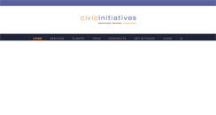 Desktop Screenshot of civicinitiatives.com
